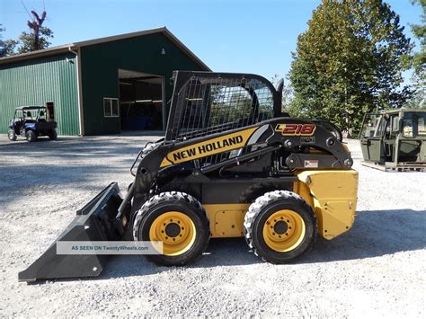 218 new holland skid steer|new holland l218 skid steer.